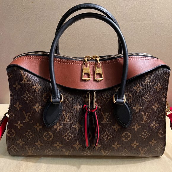 Authentic Louis Vuitton Monogram Tuileries with Black Handles - Picture 1 of 16